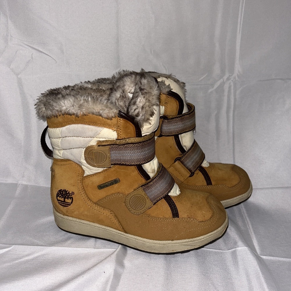 Timberland Women's Snow Boots Tan Size 4.5 / Women's 6 SKU#09890